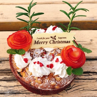 シナモン香る♪クリスマスパウンドケーキ